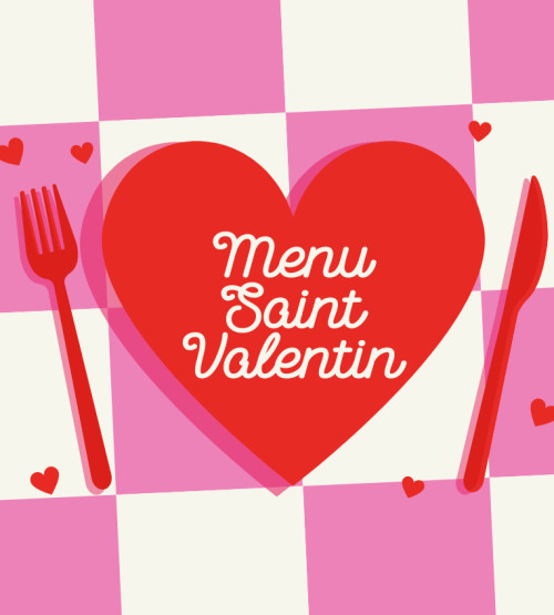 Menu Saint-Valentin