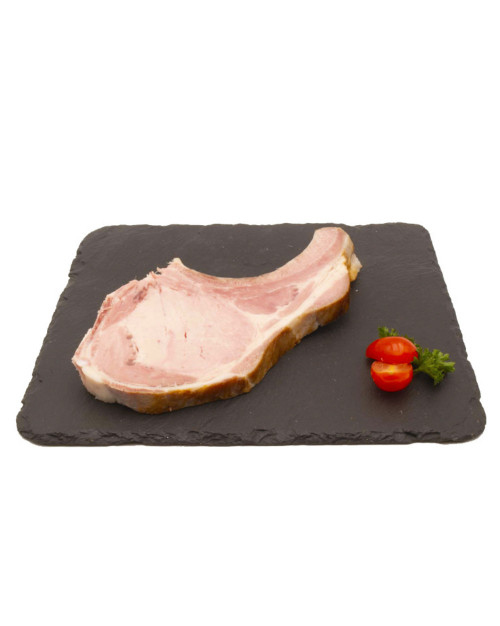 Côte de porc braisée