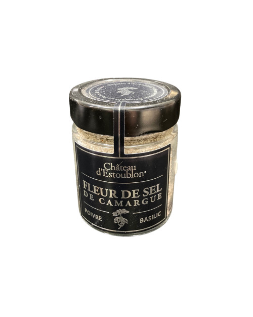 Fleur de sel de Camargue - Poivre & Basilic 