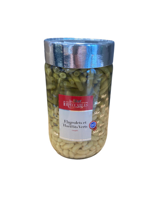 Bocal flageolets haricots verts