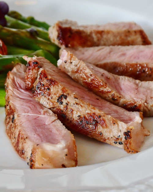 Grenadin de veau et sa crème de champignons