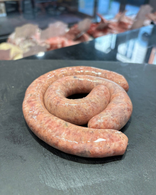 Saucisse oignon bacon