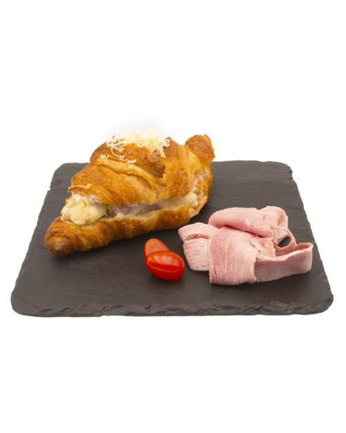 Croissant au jambon sans champignons