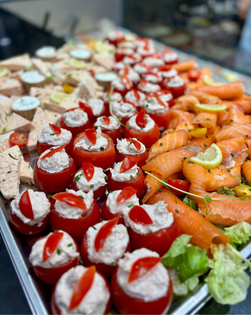 Buffet côté mer