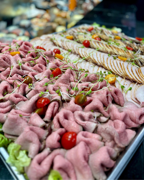 Buffet côté mer