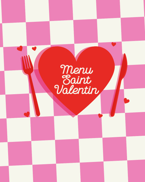 Menu Saint-Valentin