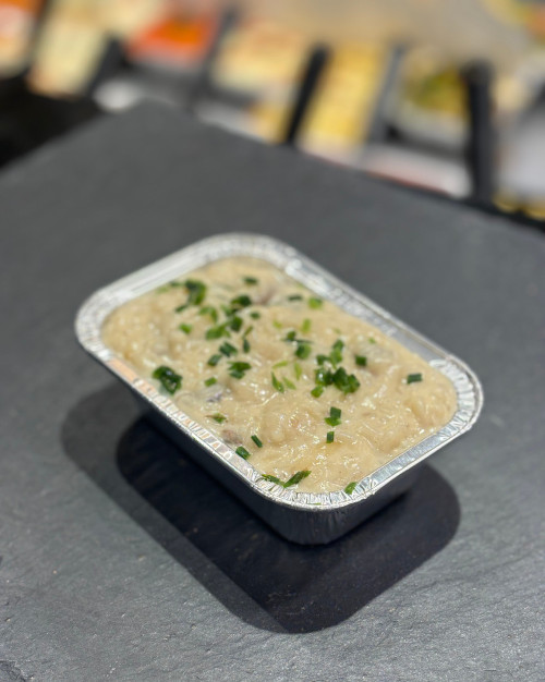 Risotto parmesan et champignons